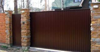 Купить откатные ворота консольные Усть-Джегута, цена от 2760 руб.
