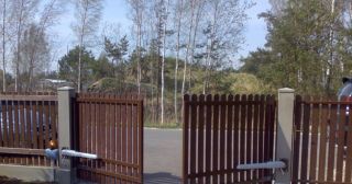 Купить распашные ворота из штакетника Усть-Джегута, цена от 2709 руб.