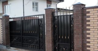 Купить распашные ворота кованные Усть-Джегута, цена от 4752 руб.