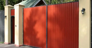 Купить ворота из профнастила Усть-Джегута, цена от 4037 руб.